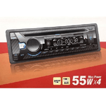 Trade Shop Traesio-stereo Auto Autoradio Cd Dvd Mp3 Mp4 Sd Usb Aux 55w X 4 Frontalino Estraibile -