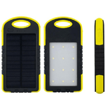 Trade Shop Traesio-batteria Esterna Powerbank 8800 Mah Solare Luce Led Caricatore Smartphone -