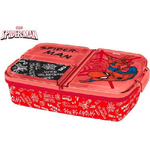 Trade Shop Traesio-porta Pranzo Merenda Bambino Lunch Box Scatola Per Scuola Asilo Tema Spiderman -