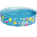 Trade Shop Traesio-piscina Rigida Autoportante 122x25cm Fuori Terra Fantasia Mare Per Bambini 55028 -