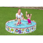 Trade Shop Traesio-piscina Piscinetta Rigida Per Bambini Fantasia Marina 2 Anni+ 152 X 25 Cm 55029 -