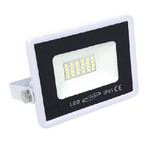 Trade Shop Traesio-faretto Proiettore Da Esterno 20w Bianco Ip65 Luce Calda Fredda Naturale F20w-b1 -