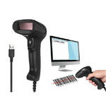 Trade Shop Traesio-lettore Codice A Barre Barcode Scanner Con Cavo Usb Pistola Laser Q-a202 -