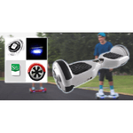 Trade Shop Traesio-pedana Skateboard A 2 Ruote Con Luci Hoverboard Smart Balance Scooter Elettrico -