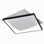 Trade Shop Traesio-plafoniera Da Soffitto Quadrata 39 W Lampada Dimmerabile 3 Colori Di Luce C57-3c -