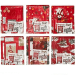 Trade Shop Traesio-tovaglia Copritavolo Natale Plastificata Antimacchia Varie Fantasie Mis. 120*250 -