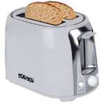 Trade Shop Traesio-tostapane Per 2 Fette 750 W 6 Livelli Funzione Scongelamento Toast Bianco -