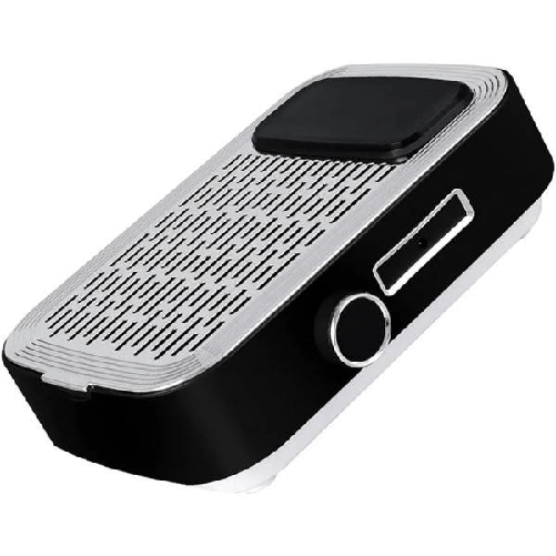 Trade Shop Traesio-aspiratore Per Unghie Ricaricabile 80w Per Studio Velocità Vento Regolabile Nero -
