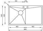 CM-space-86-x-50-1V-Lavello-ad-incasso-Rettangolare-Acciaio-inossidabile