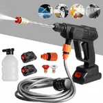 Trade Shop Traesio-idropulitrice A Doppia Batteria 26v Alta Pressione Portatile Lavaggio Auto 96532 -