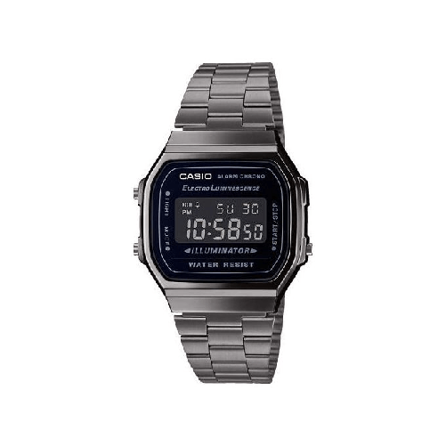 Casio-A168WEGG-1BEF-orologio-Orologio-da-polso-Maschio-Quarzo-Grigio