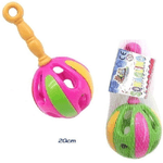 Trade Shop Traesio-sonaglio Sonaglino Gioco Giocattolo Suoni Bambini Bimbi Colorati 20cm -