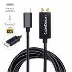 Trade Shop Traesio-cavo Adattatore Convertitore Hdmi Usb Type Tipo C Per Smartphone Tablet Laptop -