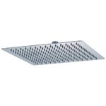 Gedy Soffione G-Tech Cromato Metallo 5x50x50 Cm