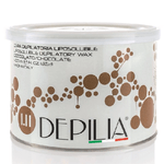 Trade Shop Traesio-barattolo Cera Depilatoria Liposolubile Cioccolato 1.11 400ml Ceretta Depila -