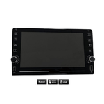 Trade Shop Traesio-autoradio Con Monitor 8" Bluetooth Touch Screen Usb Frontalino Radio Multimedia -