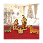 Trade Shop Traesio-set Nativita' Per Presepe Napoletano Natale Statuine Presepi In Plastica 5cm -