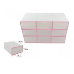 Trade Shop Traesio-organizer Portascarpe A Cubi 9 Scomparti 9 Paia Box Contenitore Scarpiera 70520 -