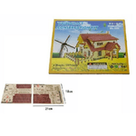 Trade Shop Traesio-puzzle 3d In Legno Fattoria Modellino Modellismo Collezione Gioco Bambini 07341 -