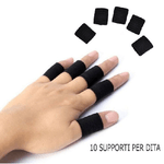 Trade Shop Traesio-supporti Protezione Dita Dito Elastici Per Pallavolo Pallacanestro Basket Tutore -