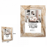 Trade Shop Traesio-cornice Foto Portafoto Quadri Tele Poster 15 X 20 Cm Modello Effetto Marmo 71660 -