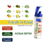 Trade Shop Traesio-borraccia Sport Shaker Detox Infusore Frutta Acqua Bottiglia Con Filtro 500ml -