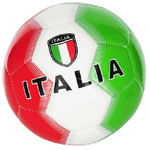 Trade Shop Traesio-pallone Palla Da Calcio Football Italia Bandiera Italiana Misura 5 Ufficiale -