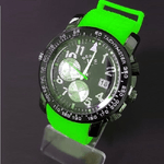 Trade Shop Traesio-orologio Da Polso Benchi D9652a Uomo Analogico Quarzo Sportivo Casual Verde -