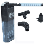 Trade Shop Traesio-pompa Filtro Per Acquario Ad Immersione Ossigenatore Glb600 Con Gocciolatoio -