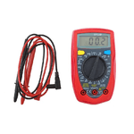 Trade Shop Traesio-tester Multimeter Digitale Display Lcd 10a Con Puntali Professionale Mod Dt33d -