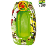 Trade Shop Traesio-canotto Con Volante Ben 10 Dimensioni 90 X 50 Cm Bambini Mare Piscina -