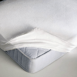 Trade Shop Traesio-copri Materasso Spugna Idrorepellente Assorbente Traspirante Letto 90x195 Cm -