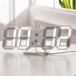 Trade Shop Traesio-orologio Sveglia Digitale Display 3d A Led Da Tavolo Parete Arredo Casa Ufficio -