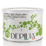 Trade Shop Traesio-barattolo Cera Depilatoria Liposolubile Mela Verde 1.15 400ml Ceretta Depila -