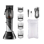 Maxtech-tagliacapelli Uomo Cordless Professionale Elettrico 9000 Rpm Ricarica Usb V-002 -