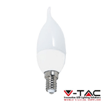 Trade Shop Traesio-lampadina Led Fiamma E14 4w Luce Fredda Vt-1818tp Lampada Illuminazione 4354 -