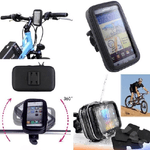 Trade Shop Traesio-supporto Porta Cellulare Smartphone Bici Bicicletta Moto Custodia Impermeabile -