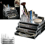 Trade Shop Traesio-organizzatore Portatrucco Cosmetici Box Trucco Porta Trucchi Rossetti Make Up -