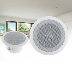 Trade Shop Traesio-coppia Casse Altoparlanti Audio Bluetooth Soffitto Incasso Casa 15w 180mm Ea8056 -