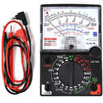 Trade Shop Traesio-misuratore Analogico Portatile Voltmetro Amperometro Ohmmetro Yx-360trn -