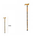 Trade Shop Traesio-bastone Da Passeggio Per Anziani Disabili In Legno Lunghezza 92 Cm 65547 -