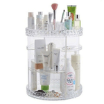 Cleafe-organizer Trasparente Rotondo Crilex Per Gioielli Trucchi Cosmetici Makeup 59069 -