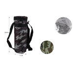 Trade Shop Traesio-portabottiglia Termico Militare Borsa 1,5lt Caldo Freddo 11x32cm Escursioni 12816 -