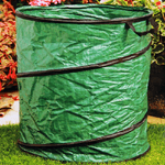 Trade Shop Traesio-cestino Cesto Per Rifiuti Da Giardino Foglie Plastica Impermeabile Con Manici -