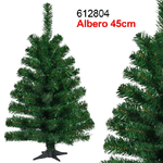 Trade Shop Traesio-albero Di Natale Super Folto Artificiale Verde 45 Cm Realistico Addobbi Casa -