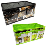 Trade Shop Traesio-2 Box Contenitori Richiudibili Portatutto Porta Oggetti Monili In Tnt 4308 -