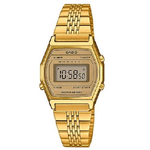 Casio-orologio Donna Polso Casio La-690wega-9ef Cronografo Sveglia Calendario Dorato -