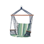 Trade Shop Traesio-amaca Sedia Sospesa Multicolore 100x50x3cm In Tessuto Campeggio Giardino 69607a -