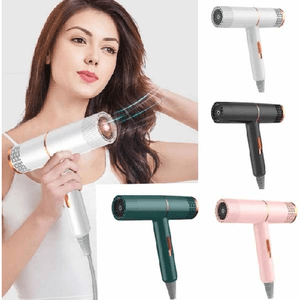 Trade Shop Traesio-asciugacapelli Phon Per Capelli Hair Dryer Iron Supersonic Asciuga Potente 1000w -