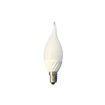 Trade Shop Traesio-kit 10 Lampadine Colpo Di Vento Vetro Opaco Attacco E14 4w Luce Bianco Caldo -